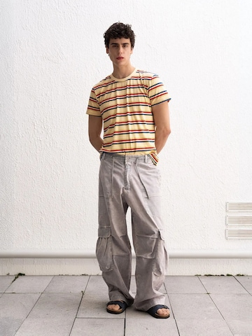 Giesto - Folgado Calças cargo em cinzento