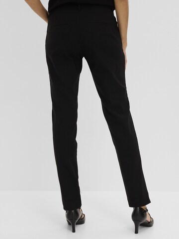 bonprix Slimfit Hose in Schwarz