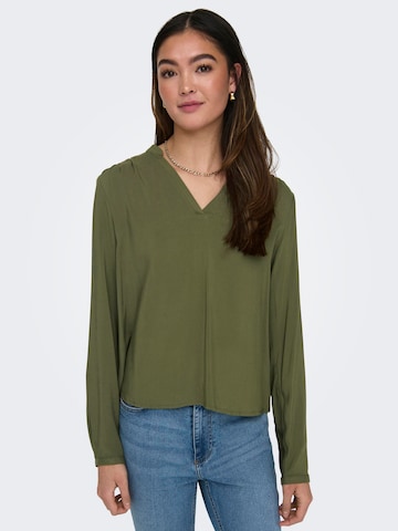 ONLY Blouse 'NOVA JOSIE' in Groen: voorkant