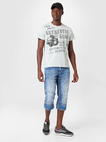 CAMP DAVID Regular Jeans in Blau