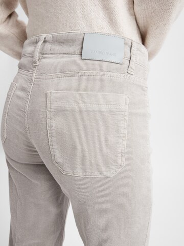 Cambio Regular Trousers ' Tess ' in Grey
