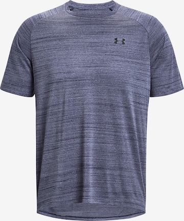 UNDER ARMOUR Performance Shirt 'Tiger' in Blue: front