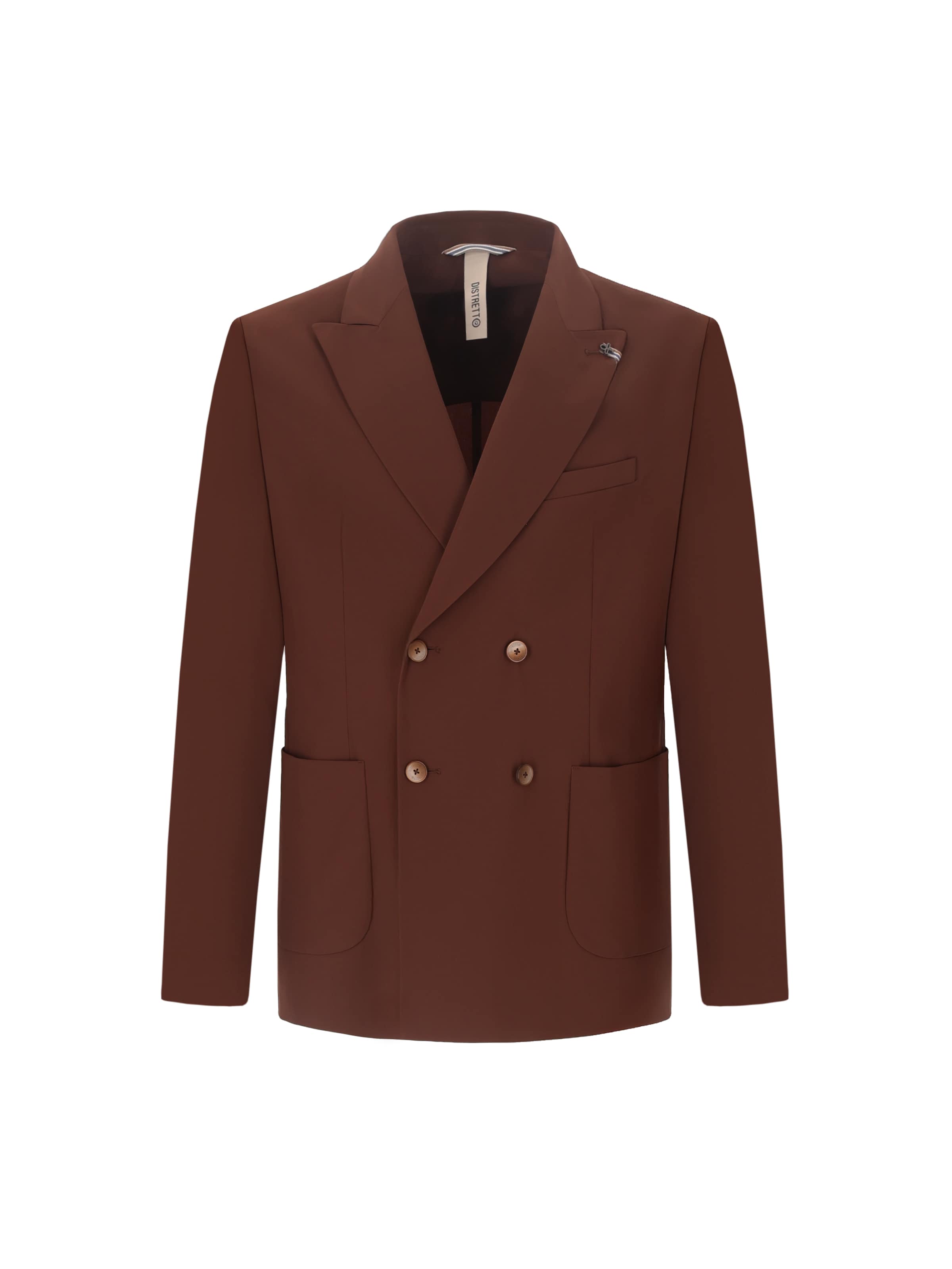 Distretto12 Sakko in rostbraun, Produktansicht