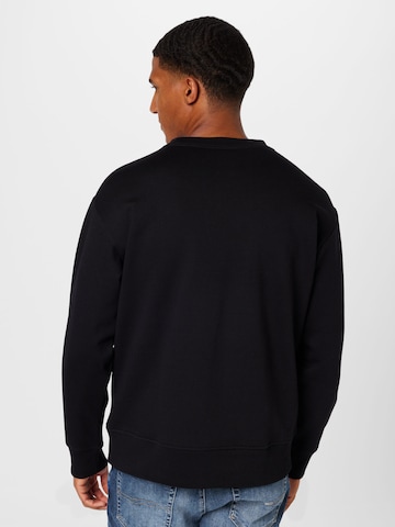 NN07 Sweatshirt 'Briggs' in Zwart