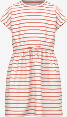 NAME IT - Vestido 'Mie' en naranja: frente