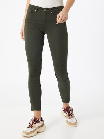 Skinny Jean ONLY en vert : devant