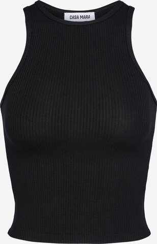 Casa Mara Top 'SO COOL' in Black: front