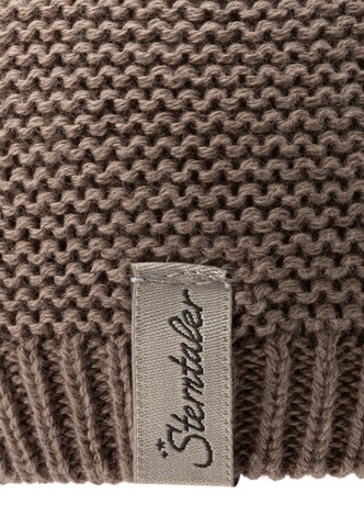 STERNTALER Beanie in Brown