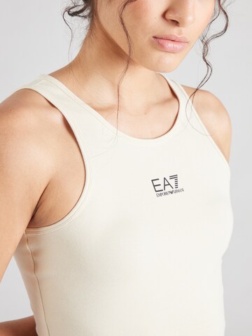 EA7 Emporio Armani - Top 'ESSENTIAL' en blanco