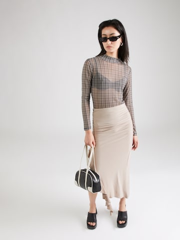Gina Tricot Skirt in Grey