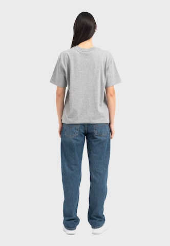 Oldskull Shirt 'Wrldvibe Surf Dreams' in Grijs