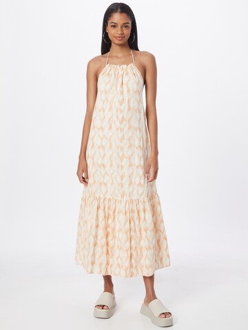 b.young Dress in Orange: front