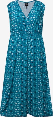 Robe Ulla Popken en bleu : devant