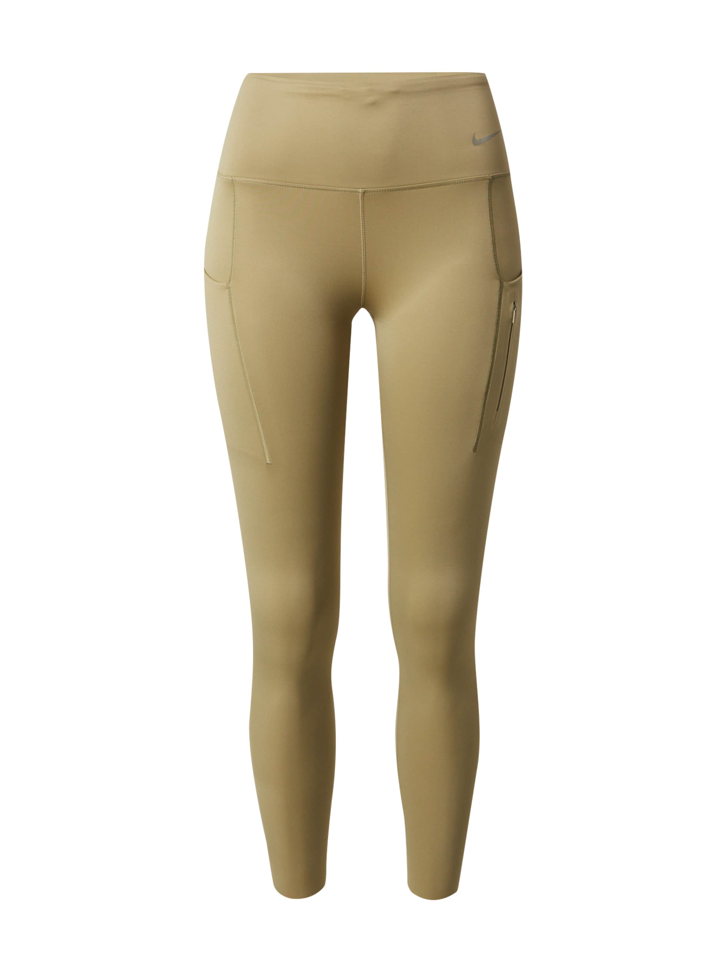 NIKE Skinny Παντελόνι φόρμας σε πράσινο: μπροστά