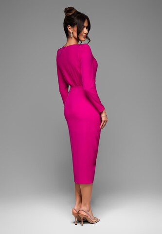 Ombre Avondjurk in Roze