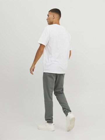 JACK & JONES Tapered Pants 'Gordon' in Grey