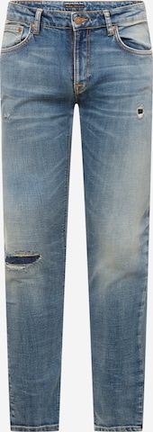 Nudie Jeans Co Slimfit Jeans in Blauw: voorkant
