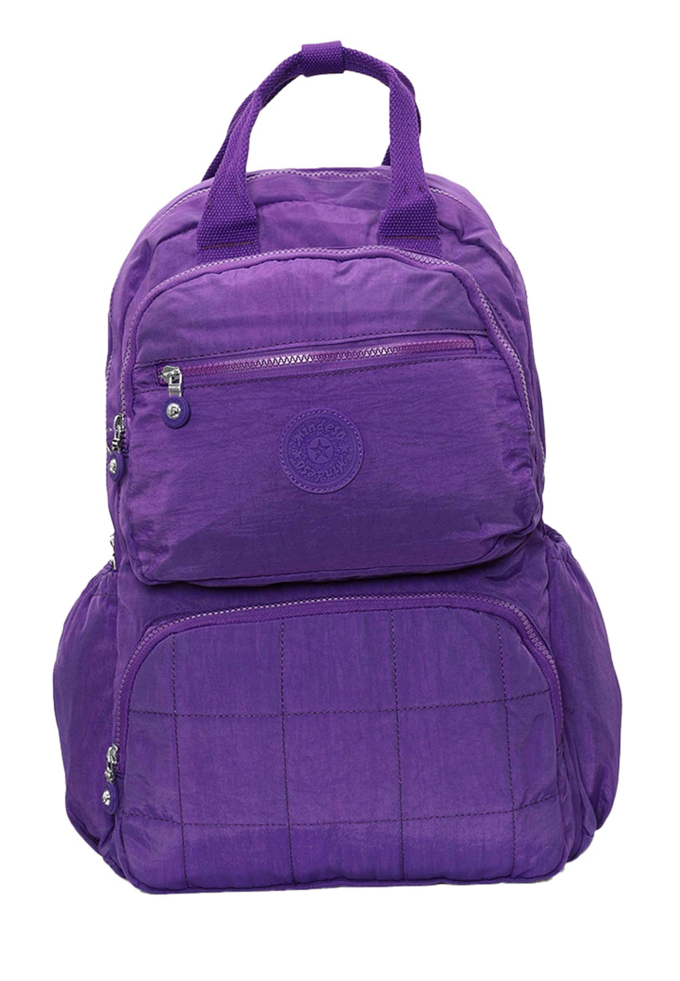 Sac à dos Mindesa en violet : devant