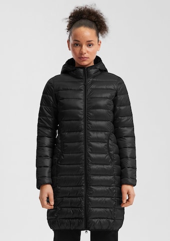 QS Wintermantel in Schwarz: Vorderseite