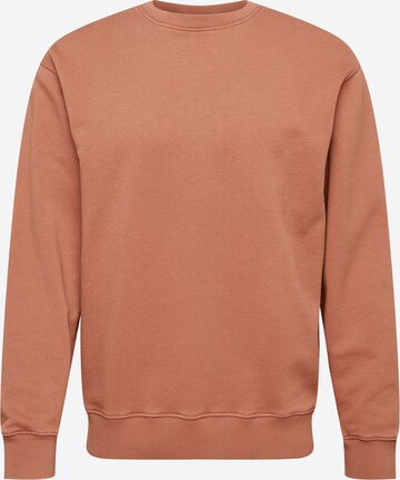 Kauf Dich Glücklich Sweatshirt in Brown: front