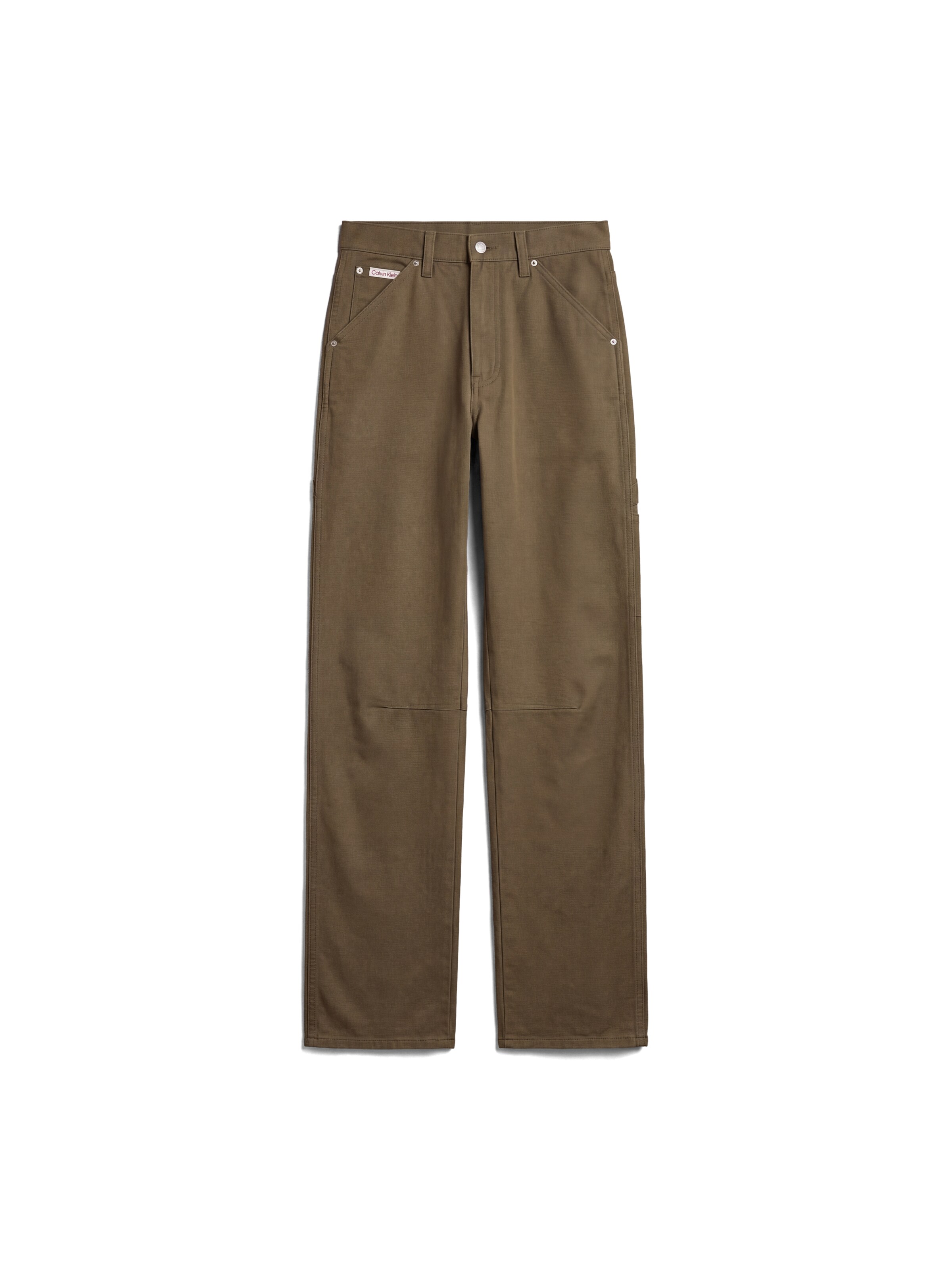 Calvin Klein Jeans Hose in 30 in oliv, Produktansicht