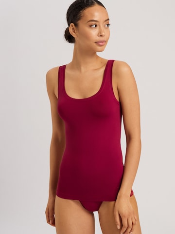 Hanro Top ' Touch Feeling ' in Red: front