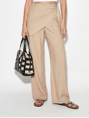 Loosefit Pantalon Bianco Lucci en beige : devant