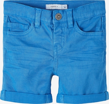 NAME IT Regular Pants 'Sofus' in Blue: front