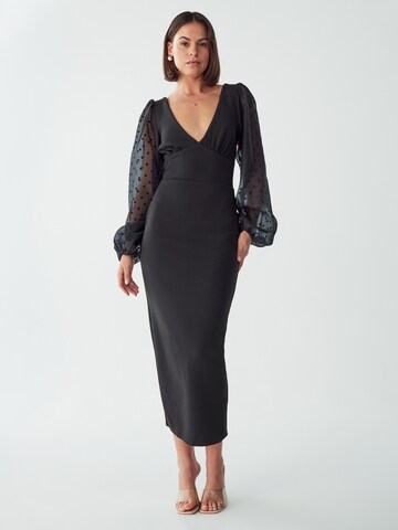 Robe 'JACOBS' BWLDR en noir : devant