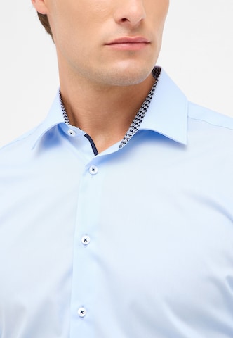 ETERNA Slim fit Business shirt in Blue