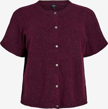 Geacă tricotată 'Cavista' de la Zizzi pe roșu: față