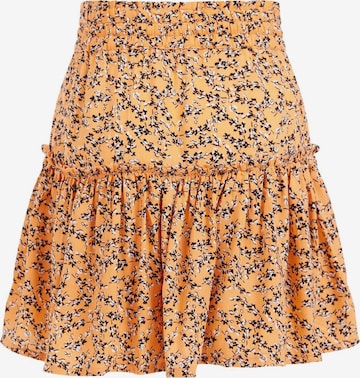 WE Fashion Spódnica w kolorze pomarańczowy