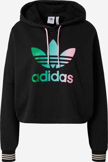 ADIDAS ORIGINALS Sportisks džemperis 'Adicolor 70S ', krāsa - tirkīza / rožkrāsas / melns / balts, Preces skats