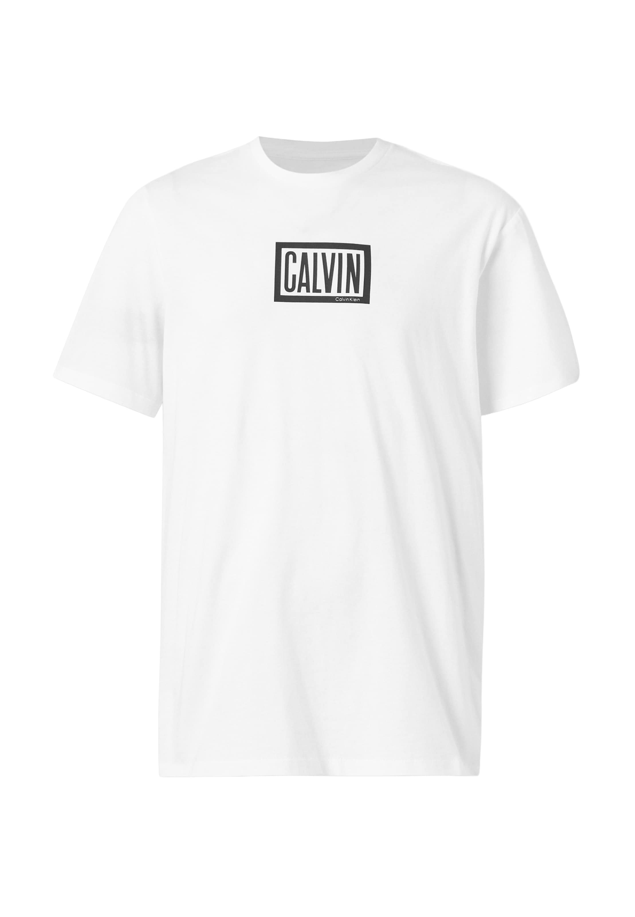 Calvin Klein Jeans Majica | bela barva: sprednja stran