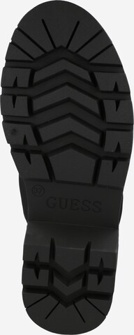 Ghete cu șireturi 'Rasida' de la GUESS pe negru