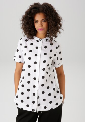 Aniston CASUAL Blouse in White: front