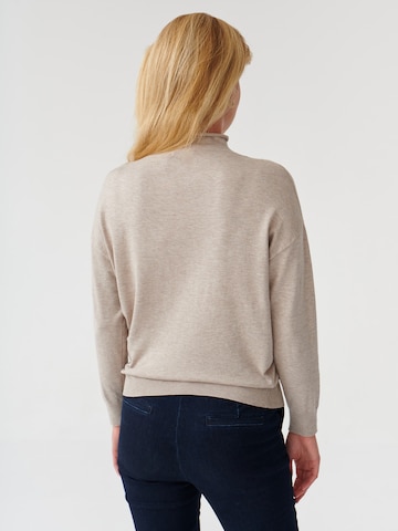 TATUUM Sweater 'NAVI' in Beige