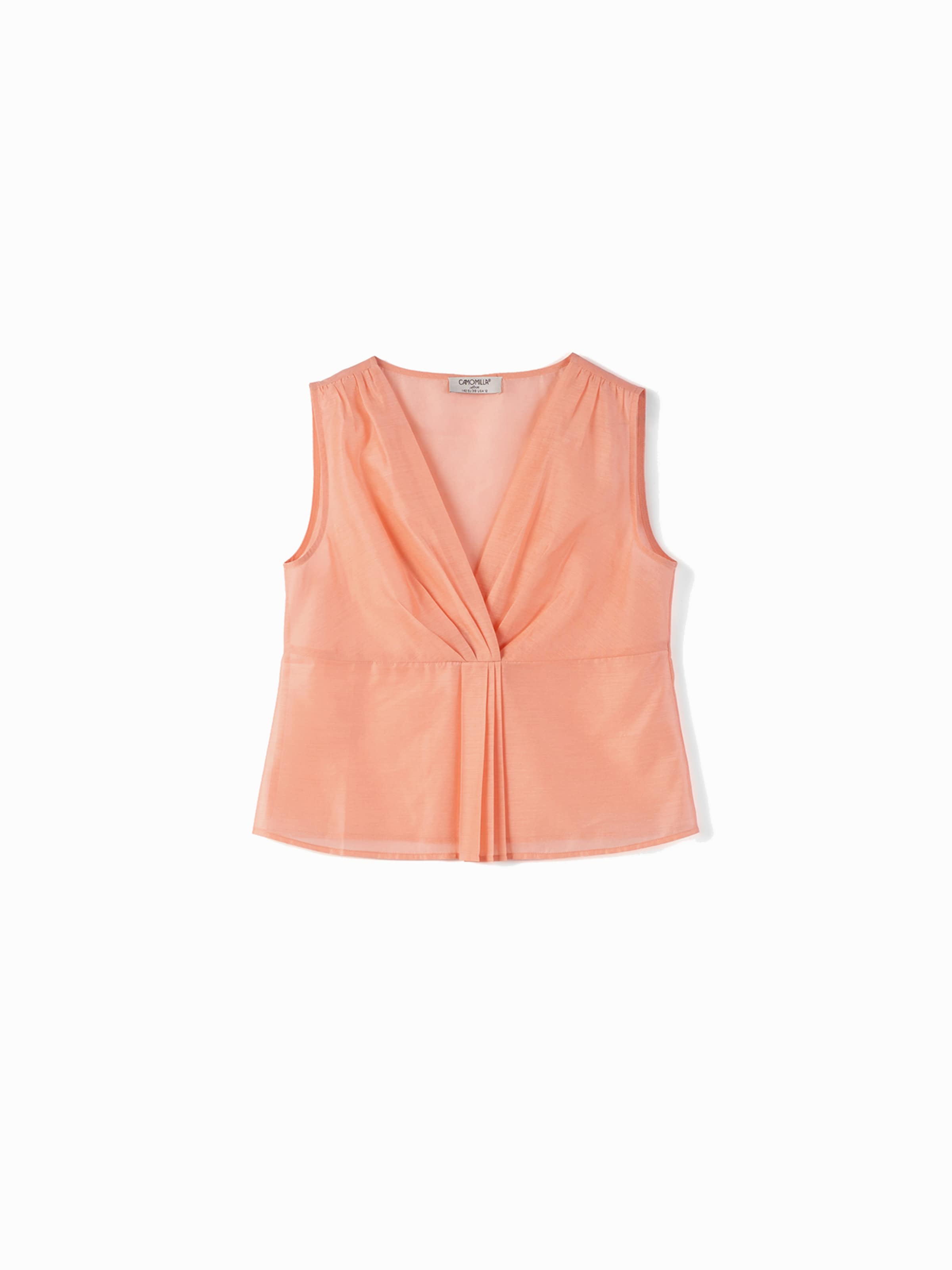 Camomilla Italia Top 'Take' in Oranje: voorkant