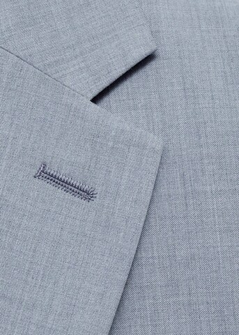 MANGO MAN Slim fit Business blazer 'Paris' in Blue
