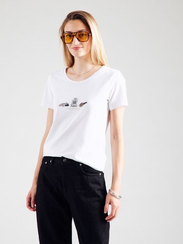 MORE & MORE - Camisa em branco: frente