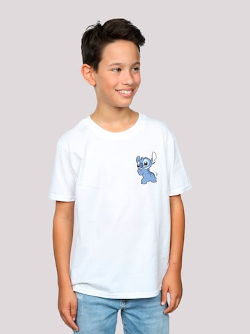 F4NT4STIC T-Shirt 'Lilo And Stitch' in Weiß: predná strana