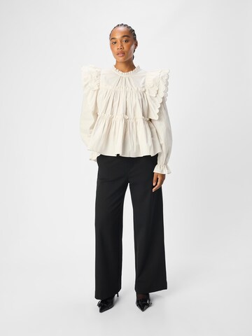 OBJECT Bluse 'OBJHope' i hvid