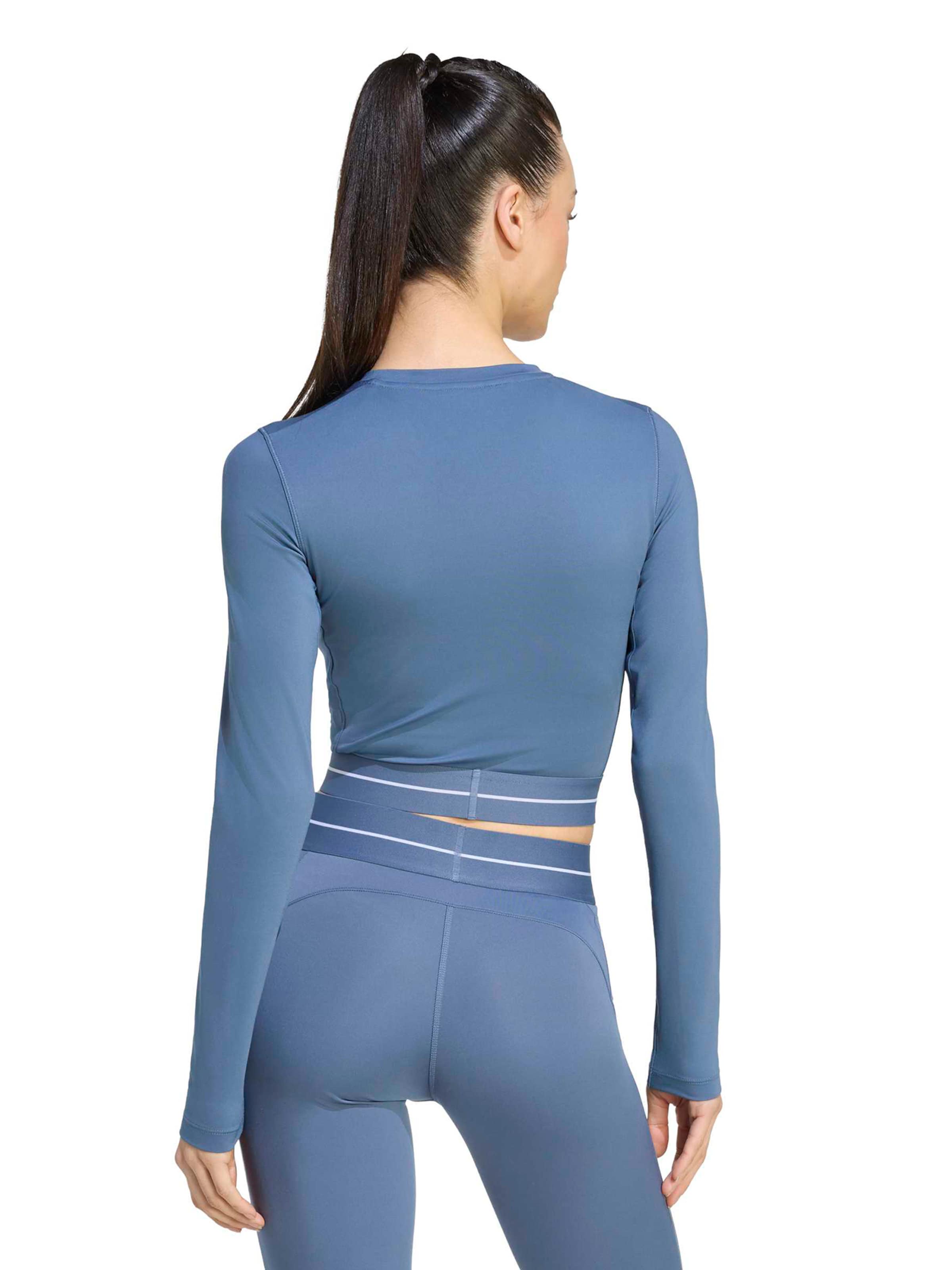 ADIDAS PERFORMANCE Funktionsbluse 'Hyperglam' i blå