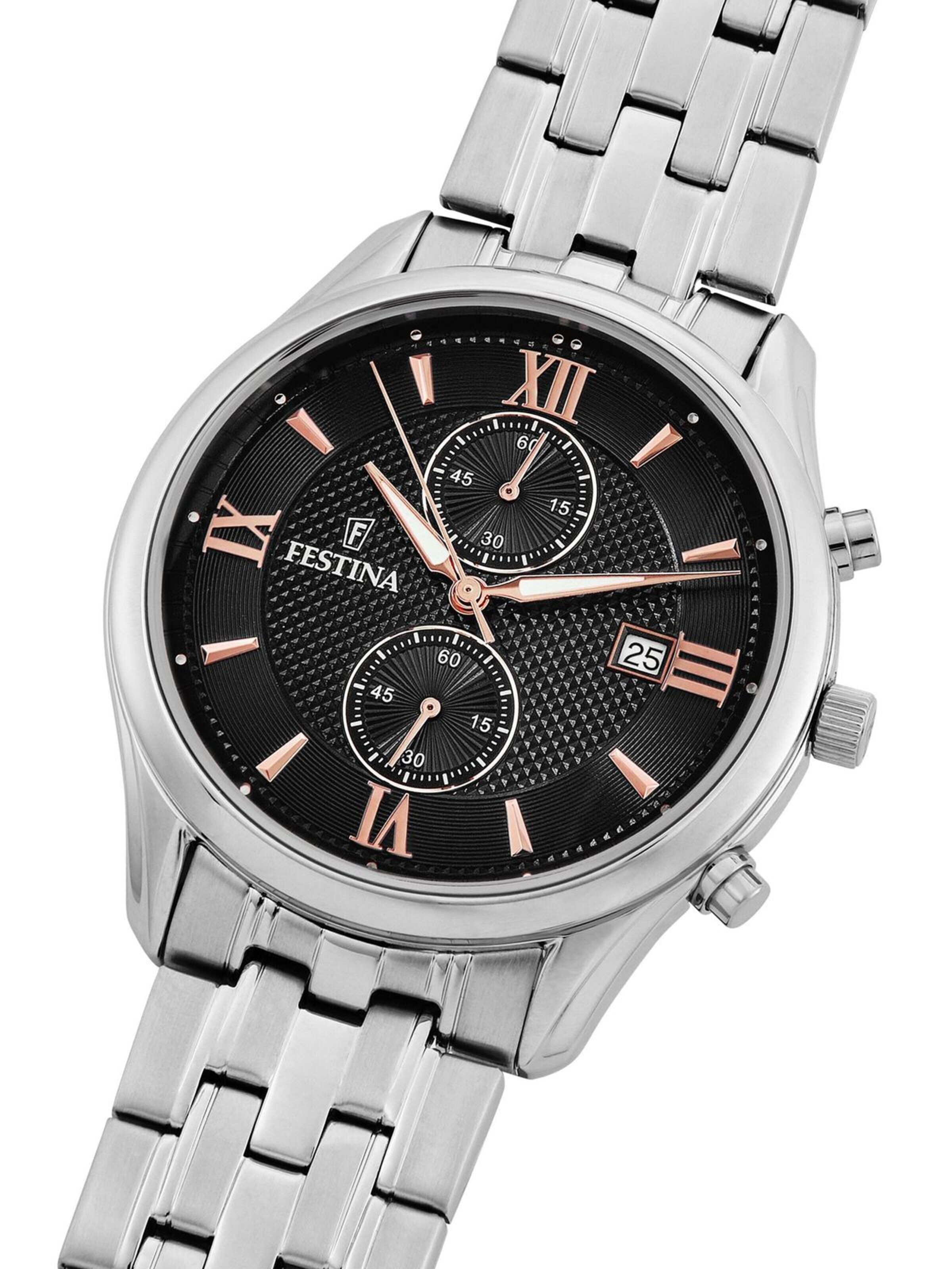 Montre à affichage analogique 'Chronograph TIMELESS CHRONOGRAPH' FESTINA en noir