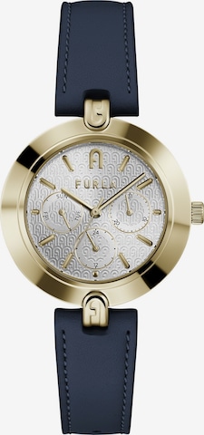 FURLA Analog Watch in Blue: front