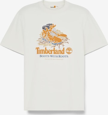 TIMBERLAND Футболка в Белый: спереди