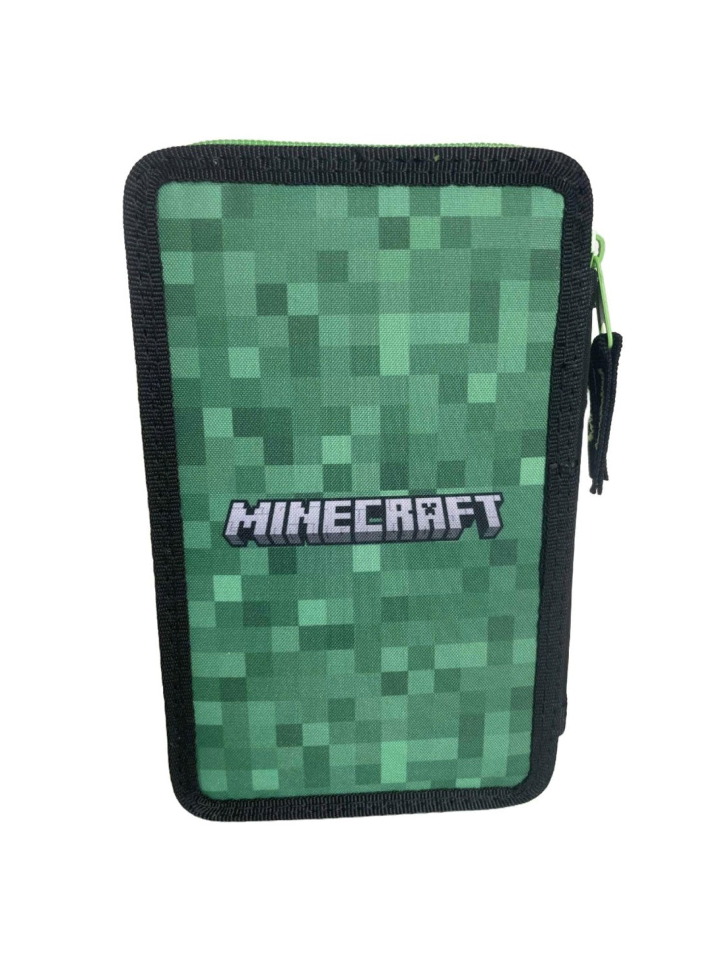 Minecraft Buideltas 'Minecraft Tekenen Jongens Tekenetui Meisjes 20 Pieces' in Grijs