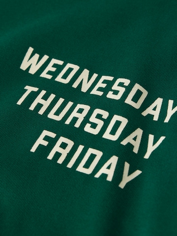 NAME IT Sweatshirt 'NKMLELAND' in Grün