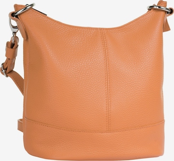 Sac à bandoulière Cluty en orange : devant