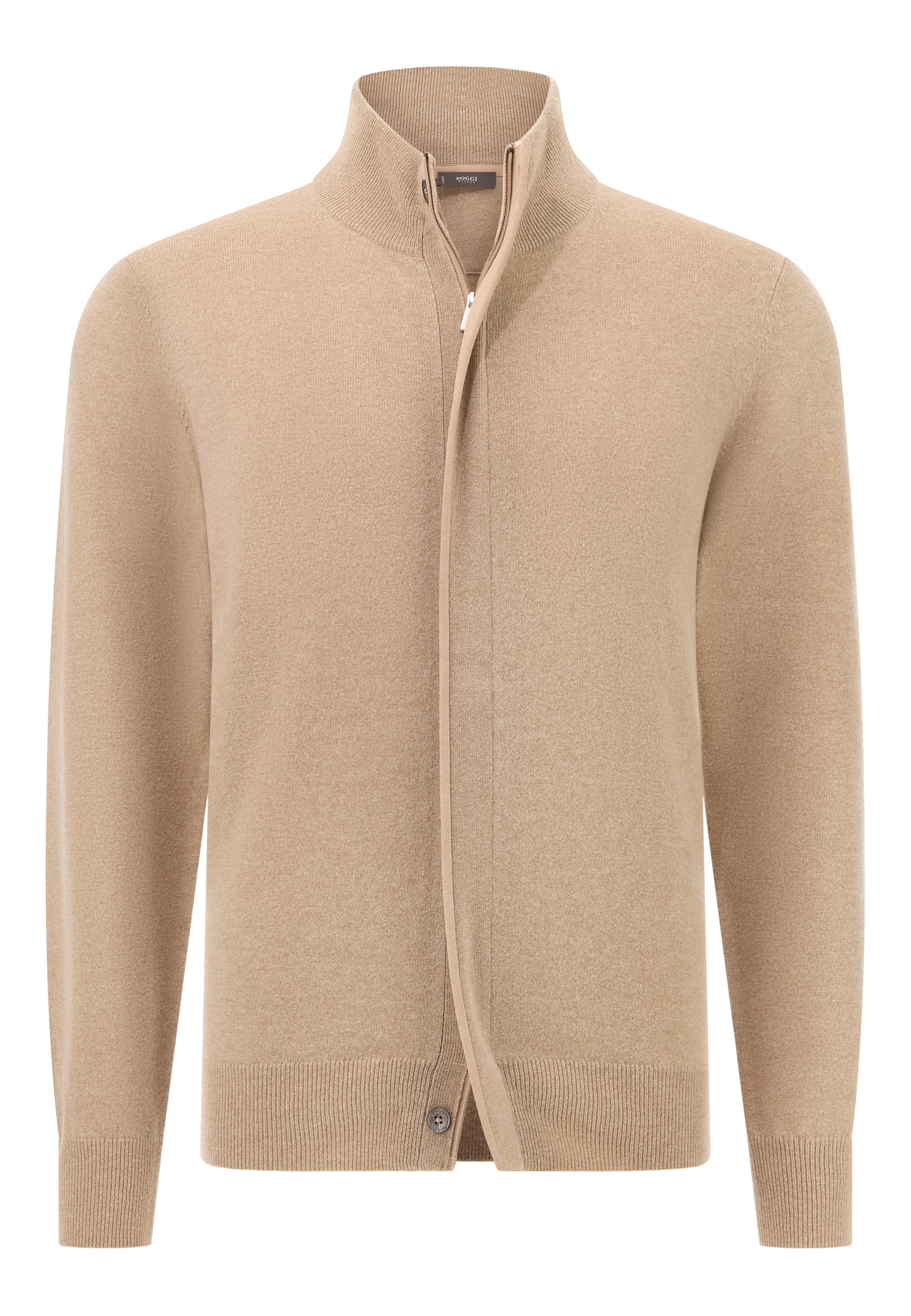 Boggi Milano Pletena jopa | bež barva: sprednja stran